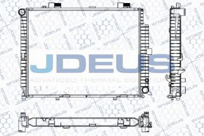 JDEUS ra0170640 -  Радиатор, охлаждение двигателя