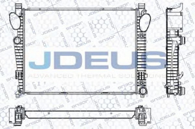 JDEUS ra0170710 -  Радиатор, охлаждение двигателя