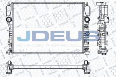 JDEUS ra0170730 -  Радиатор, охлаждение двигателя
