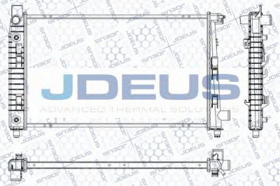 JDEUS ra0170900 -  Радиатор, охлаждение двигателя