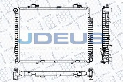 JDEUS ra0170910 -  Радиатор, охлаждение двигателя