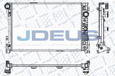 JDEUS ra0170920 -  Радиатор, охлаждение двигателя