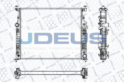 JDEUS ra0170940 -  Радиатор, охлаждение двигателя