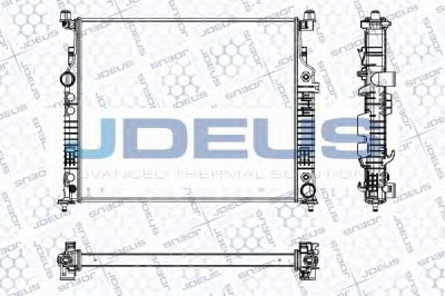 JDEUS ra0170950 -  Радиатор, охлаждение двигателя