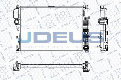JDEUS ra0170960 -  Радиатор, охлаждение двигателя