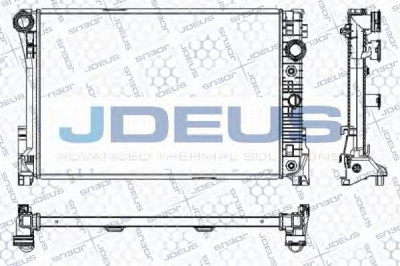 JDEUS ra0171000 -  Радиатор, охлаждение двигателя
