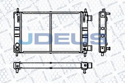 JDEUS ra0200370 -  Радиатор, охлаждение двигателя