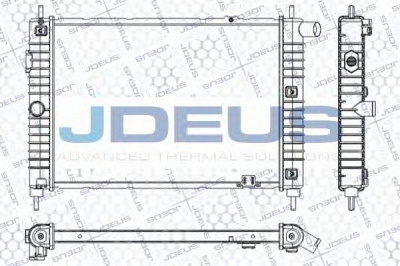 JDEUS ra0200400 -  Радиатор, охлаждение двигателя