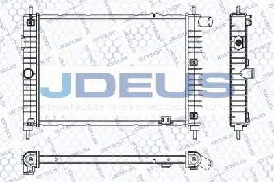 JDEUS ra0200401 -  Радиатор, охлаждение двигателя