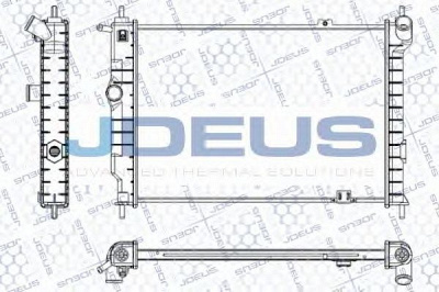 JDEUS ra0200450 -  Радиатор, охлаждение двигателя