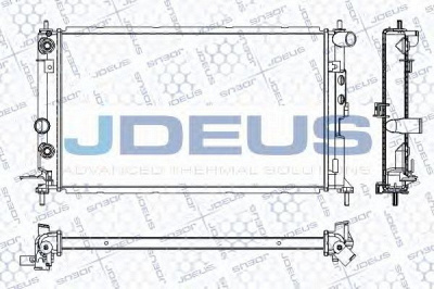 JDEUS ra0200651 -  Радиатор, охлаждение двигателя