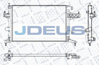 JDEUS ra0200730 -  Радиатор, охлаждение двигателя