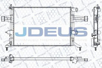 JDEUS ra0200740 -  Радиатор, охлаждение двигателя