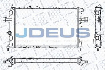 JDEUS ra0200820 -  Радиатор, охлаждение двигателя
