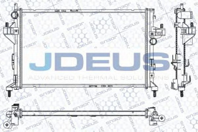 JDEUS ra0200850 -  Радиатор, охлаждение двигателя