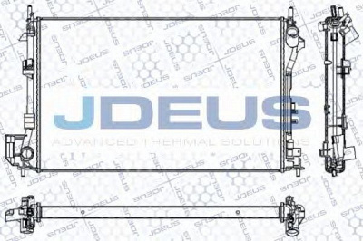 JDEUS ra0200860 -  Радиатор, охлаждение двигателя