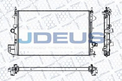 JDEUS ra0200890 -  Радиатор, охлаждение двигателя