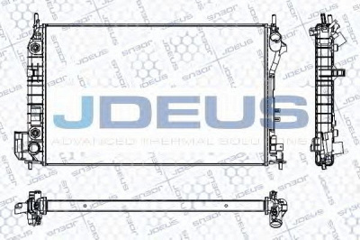 JDEUS ra0200900 -  Радиатор, охлаждение двигателя