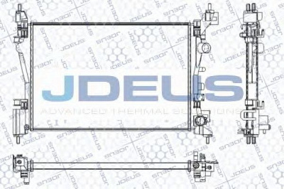 JDEUS ra0200950 -  Радиатор, охлаждение двигателя