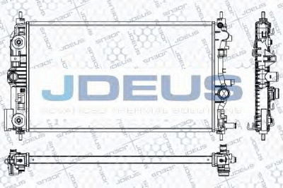 JDEUS ra0201090 -  Радиатор, охлаждение двигателя
