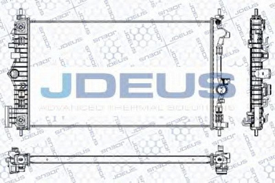 JDEUS ra0201120 -  Радиатор, охлаждение двигателя