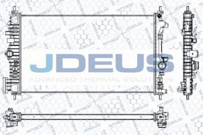 JDEUS ra0201130 -  Радиатор, охлаждение двигателя