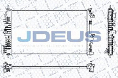 JDEUS ra0201150 -  Радиатор, охлаждение двигателя