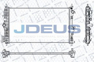 JDEUS ra0201160 -  Радиатор, охлаждение двигателя