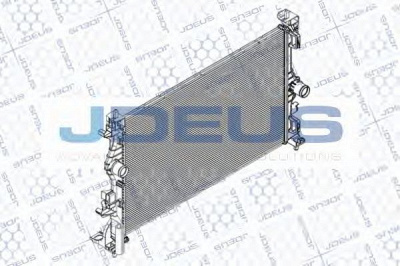 JDEUS ra0201240 -  Радиатор, охлаждение двигателя
