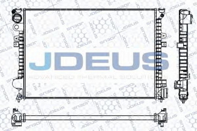 JDEUS ra0210410 -  Радиатор, охлаждение двигателя