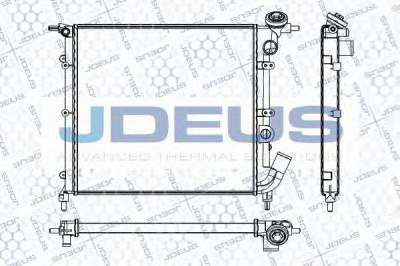 JDEUS ra0230251 -  Радиатор, охлаждение двигателя
