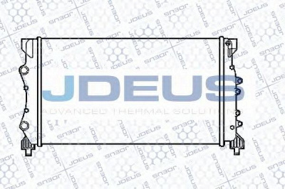 JDEUS ra0230530 -  Радиатор, охлаждение двигателя