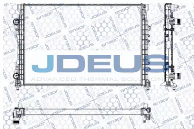 JDEUS ra0230531 -  Радиатор, охлаждение двигателя