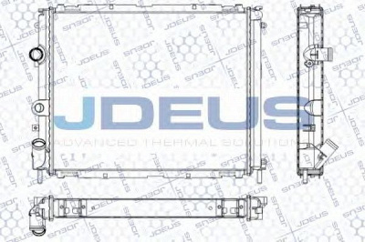 JDEUS ra0230590 -  Радиатор, охлаждение двигателя