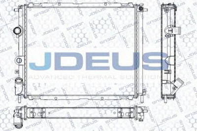 JDEUS ra0230640 -  Радиатор, охлаждение двигателя