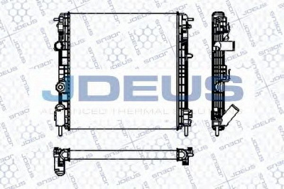 JDEUS ra0230650 -  Радиатор, охлаждение двигателя
