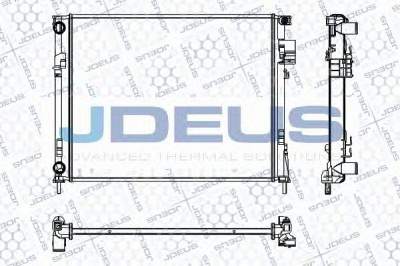 JDEUS ra0230750 -  Радиатор, охлаждение двигателя