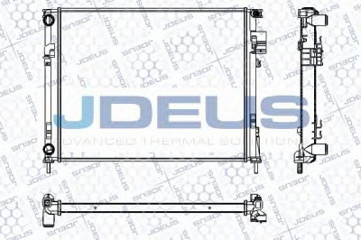 JDEUS ra0230760 -  Радиатор, охлаждение двигателя