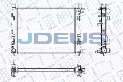 JDEUS ra0231100 -  Радиатор, охлаждение двигателя
