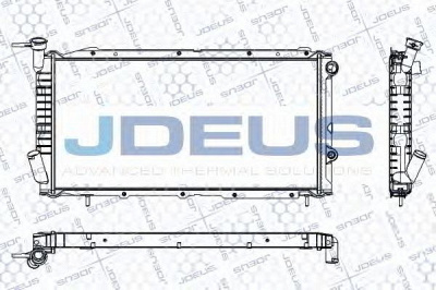JDEUS ra0260051 -  Радиатор, охлаждение двигателя