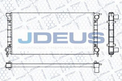 JDEUS ra0300151 -  Радиатор, охлаждение двигателя