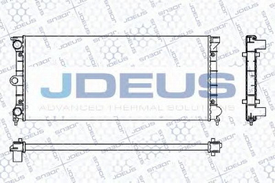 JDEUS ra0300161 -  Радиатор, охлаждение двигателя