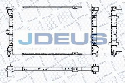 JDEUS ra0300271 -  Радиатор, охлаждение двигателя