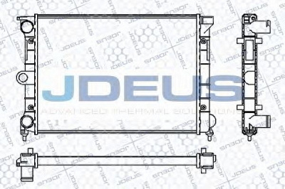 JDEUS ra0300330 -  Радиатор, охлаждение двигателя