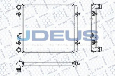 JDEUS ra0300420 -  Радиатор, охлаждение двигателя