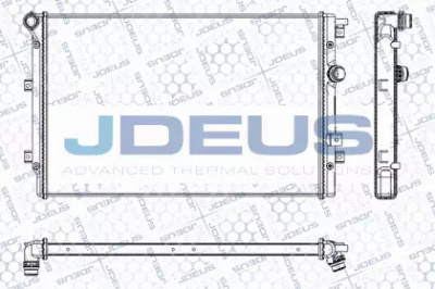 JDEUS ra0300590 -  Радиатор, охлаждение двигателя
