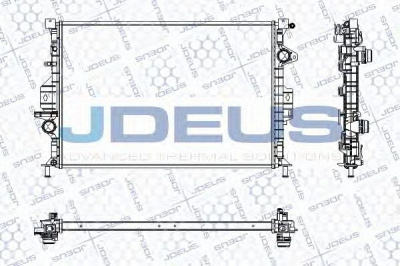 JDEUS ra0310560 -  Радиатор, охлаждение двигателя