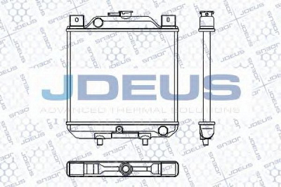 JDEUS ra0350040 -  Радиатор, охлаждение двигателя