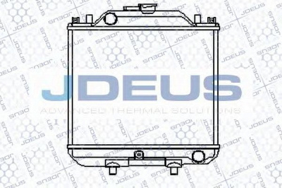 JDEUS ra0550000 -  Радиатор, охлаждение двигателя
