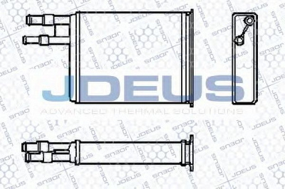 JDEUS ra2070050 -  Теплообменник, отопление салона